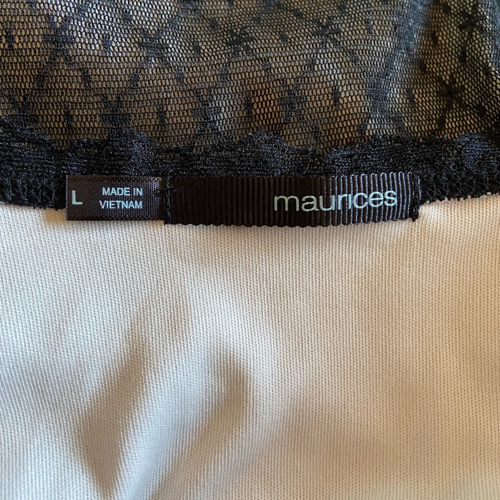 Maurices lace tank top - Picture 3 of 6